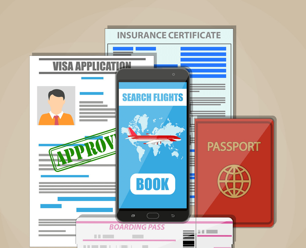 Travel Documents needed for a Vacation trip